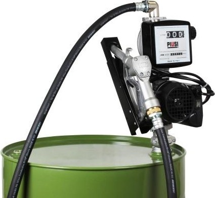Бочковой комплект для дизельного топлива PIUSI DRUM Panther 56 K33 220V, мех. счетчик и пистолет 56 л/мин 000272P00 000272P00 - изображение 3