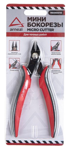 Бокорезы ARNEZI R6040010 мини 138мм для точных работ радиомонтажа - изображение 4