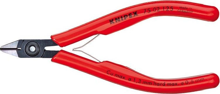 Бокорезы диагональные для электроники KNIPEX 7502125 125 мм KN-7502125