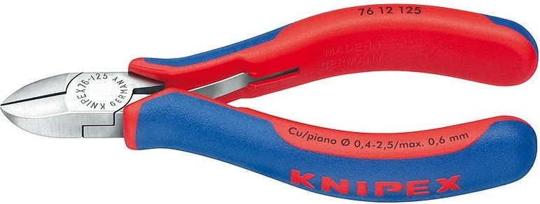Бокорезы диагональные для электромеханика KNIPEX 7612125 125 мм KN-7612125