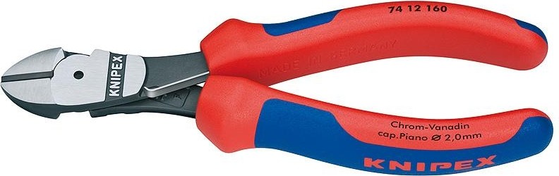 Бокорезы диагональные силовые KNIPEX 7412160 160 мм KN-7412160
