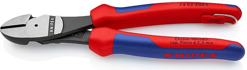 Бокорезы диагональные силовые KNIPEX 7402200T 200 мм KN-7402200T