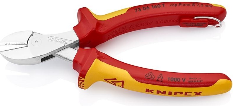 Бокорезы диэлектрические KNIPEX X-Cut 7306160T 160 мм KN-7306160T - изображение 2