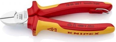 Бокорезы диэлектрические KNIPEX 7006160Т 1000 V, 160 мм KN-7006160T