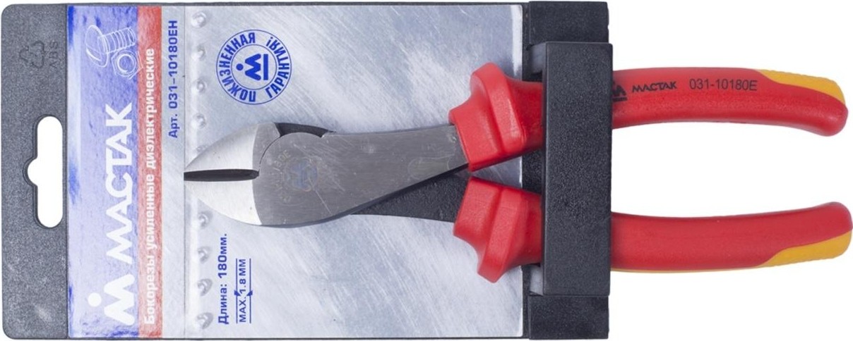Бокорезы диэлектрические МАСТАК 031-10180EH 180 мм - изображение 3