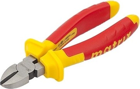 Бокорезы диэлектрические MATRIX "Insulated" 180 мм, двухкомпонентные рукоятки 17508 17508 - изображение 2