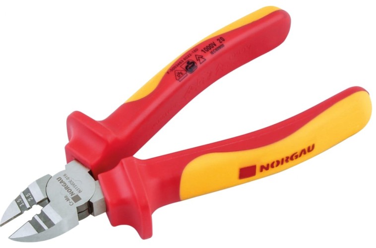 Бокорезы диэлектрические Norgau N315VDE-018 180 мм со съемником изоляции 067294018