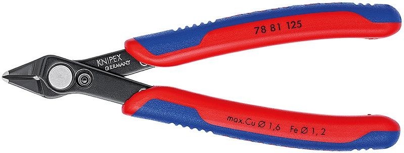 Бокорезы для электроники KNIPEX 7881125 125 мм KN-7881125