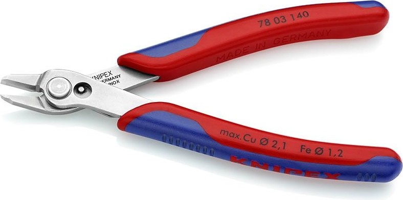 Бокорезы для электроники KNIPEX Electronic Super Knips® XL 7803140 140 мм KN-7803140