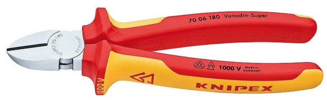 Бокорезы KNIPEX KN-7006180TBK VDE, 180 мм
