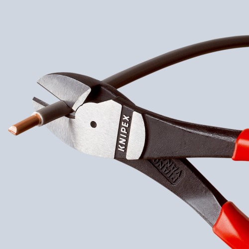 Бокорезы KNIPEX KN-7402250TBK особо мощные, 250 мм, 2-комп. ручки - изображение 3