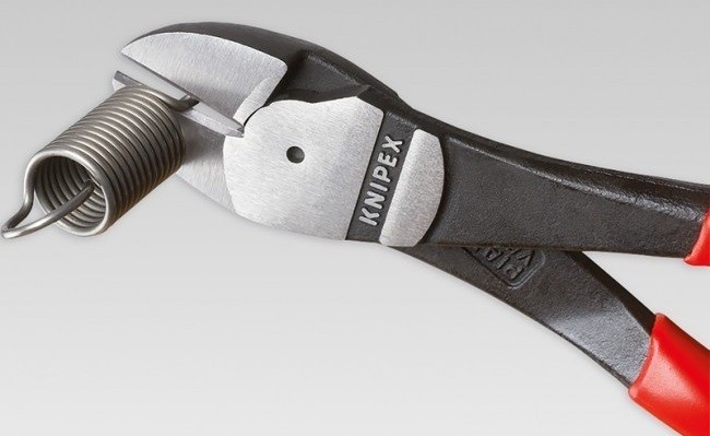 Бокорезы KNIPEX KN-7421250 особо мощные, губки 12°, 250 мм, обливные ручки - изображение 3