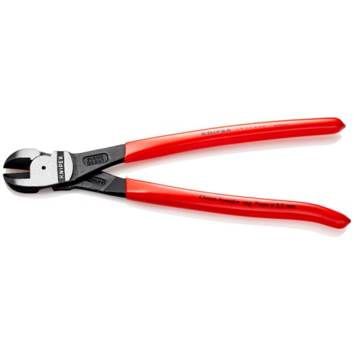 Бокорезы KNIPEX KN-7491250SB особо мощные, режущие кромки по центру, 250 мм