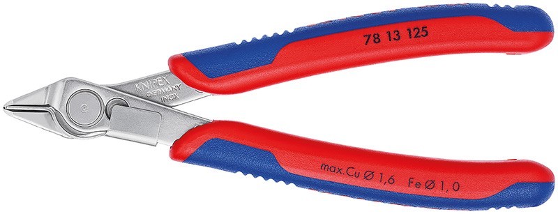 Бокорезы KNIPEX KN-7813125SB Electronic Super Knips прецизионные