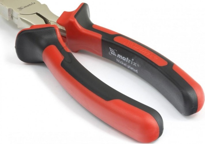 Бокорезы MATRIX "NICKEL" 180 мм, двухкомпонентные рукоятки 17522 17522 - изображение 2