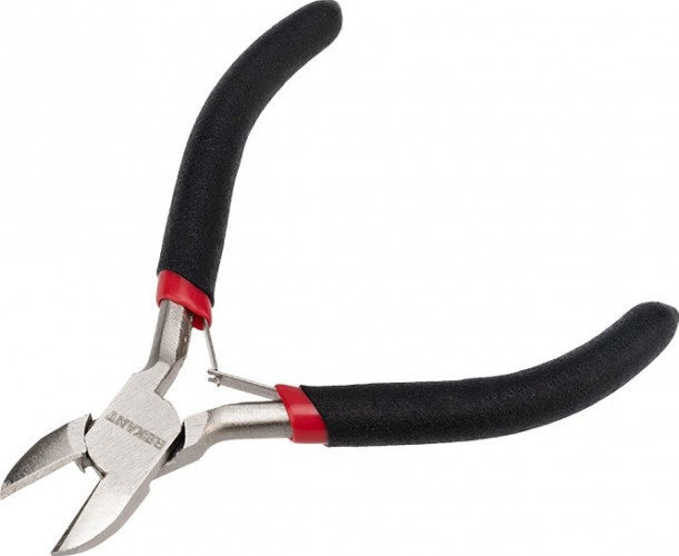 Бокорезы REXANT Мини 120 мм авторазжим, обливные рукоятки 12-4602