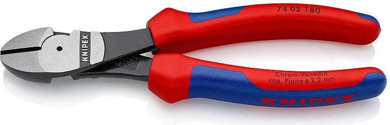 Бокорезы силовые KNIPEX 7402180SB 180 мм KN-7402180SB