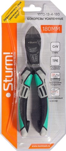 Бокорезы Sturm 1020-13-4-180 усиленные 180мм,crv, +50% к силе реза, тефлон, tpe - изображение 5