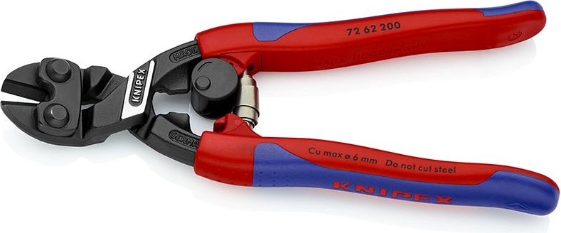 Бокорезы усиленные KNIPEX 7262200 для мягких материалов KN-7262200