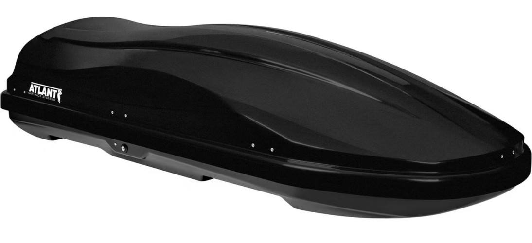 Бокс ATLANT 24510 diamond 430л (184*80*44) черный матовый двухсторон