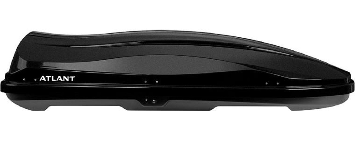 Бокс ATLANT 24512 diamond 500л (220*80*44) черный матовый, двухсторо