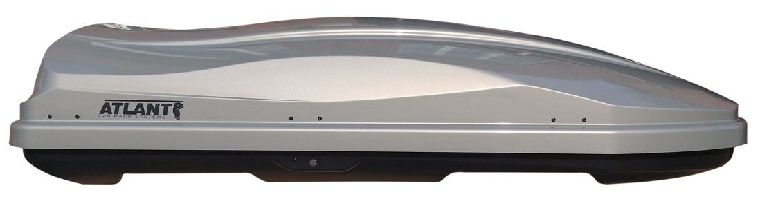 Бокс ATLANT 24523 diamond 430л (184*80*44) серый матовый, двухсторон