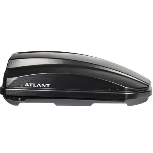 Бокс ATLANT 24527 breeze l (135*80*47) 350л., черный матовый, двухст