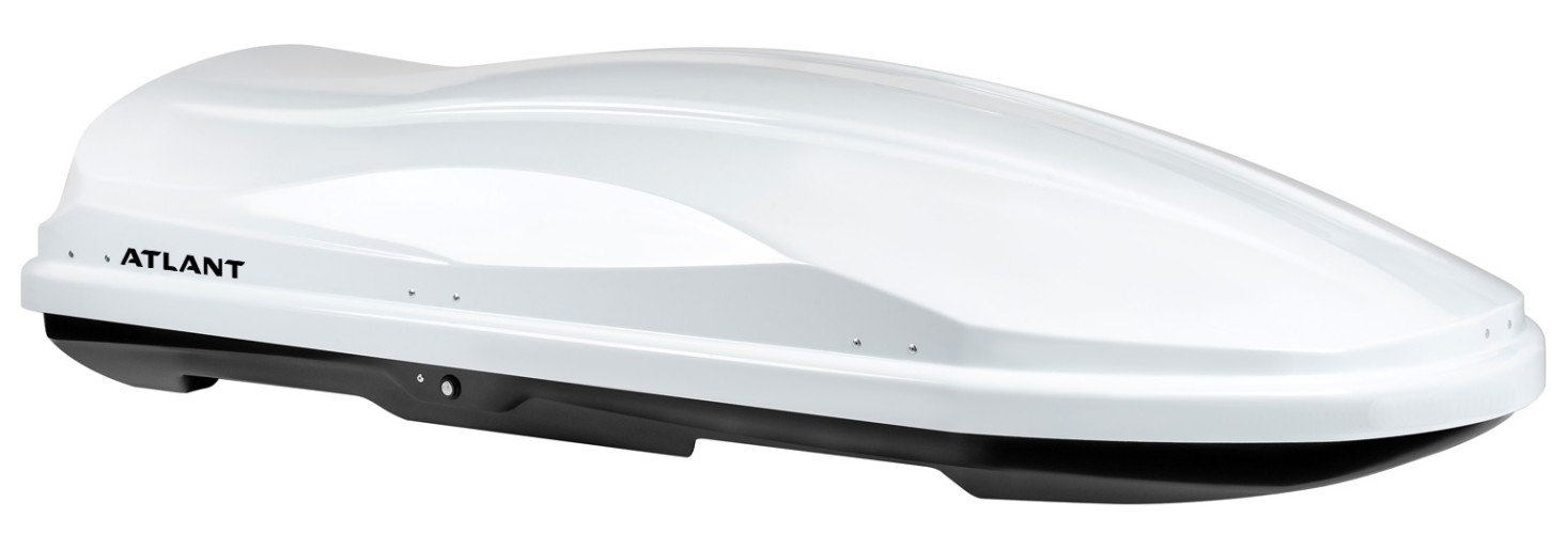 Бокс ATLANT 8593 diamond 430л (184*80*44) белый глянец двухсторонне