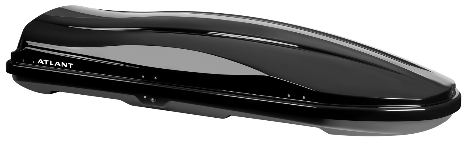 Бокс ATLANT 8598 diamond 500л (220*80*44) черный глянец, двухсторон