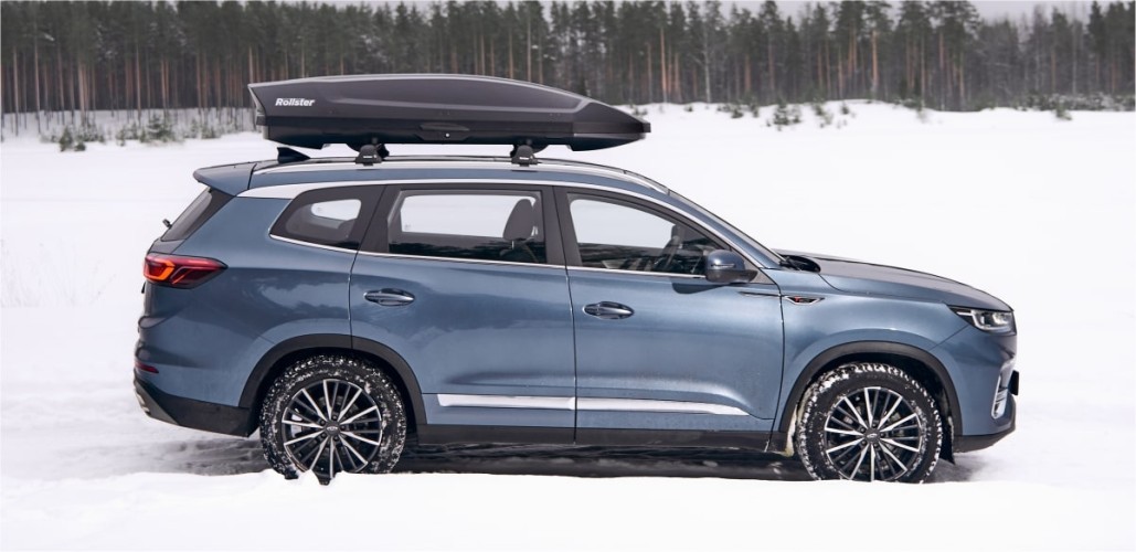 Бокс автомобильный ROLLSTER Mercury 24495 XL 218см, черный матовый 24495 - изображение 3