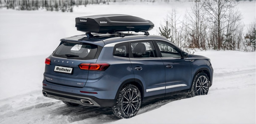 Бокс автомобильный ROLLSTER Mercury 24495 XL 218см, черный матовый 24495 - изображение 4