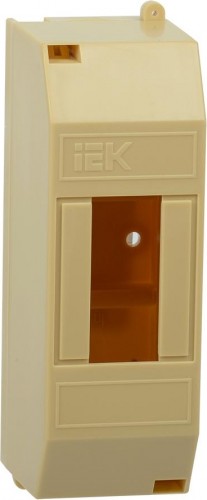 Бокс IEK Krepta 3 КМПн 1/2 ip20 для 1-2-х авт. выключателей, цвет сосна MKP31-N-02-30-252-S