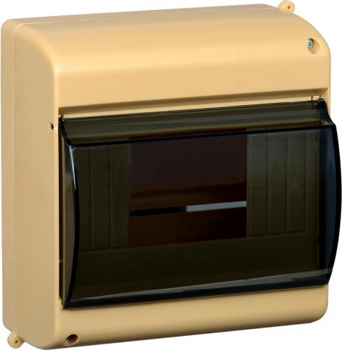 Бокс IEK Krepta 3 КМПн 2/6 ip30 для 6-х авт. выключателей, цвет сосна MKP42-N-06-30-09-S