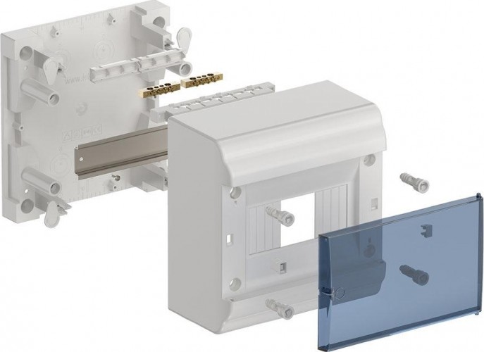 Бокс IEK PRIME ЩРН-П-6 модулей, навесной ip41 MKP82-N-06-41-20 - изображение 2