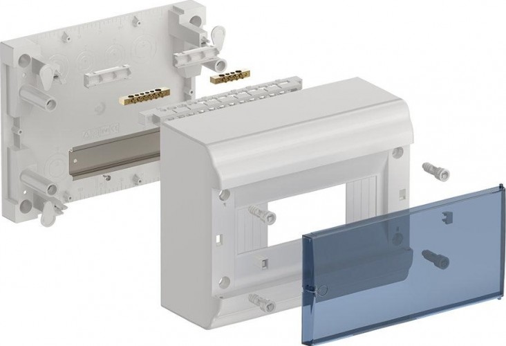 Бокс IEK PRIME ЩРН-П-9 модулей, навесной ip41 MKP82-N-09-41-20 - изображение 2