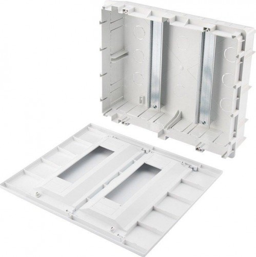 Бокс Kranz KR-11-0225 пластиковый ЩРВ-П-24 IP41 белый (белая дв.) - изображение 4