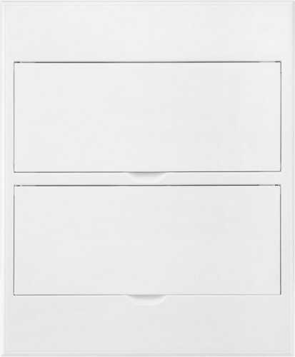 Бокс Kranz KR-11-0225 пластиковый ЩРВ-П-24 IP41 белый (белая дв.)