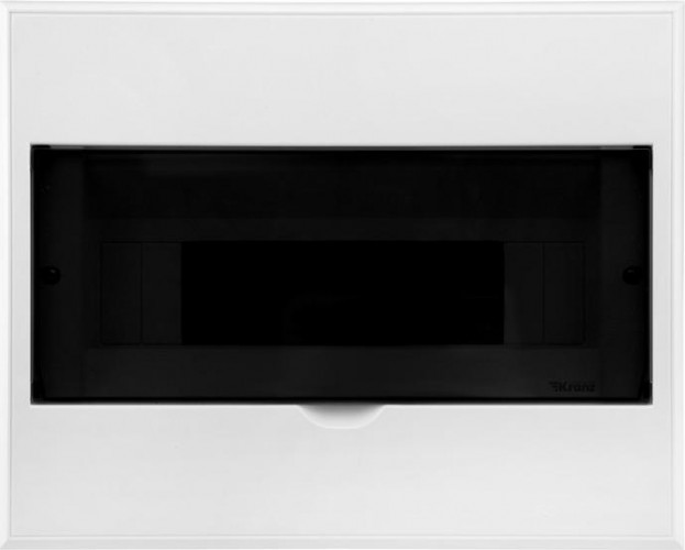 Бокс Kranz KR-11-0312 пластиковый ЩРН-П-12 IP41 белый
