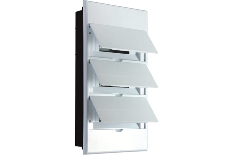 Бокс пластиковый Kranz KR-11-0237 ЩРВ-П-36 IP41 белый (белая дверца)