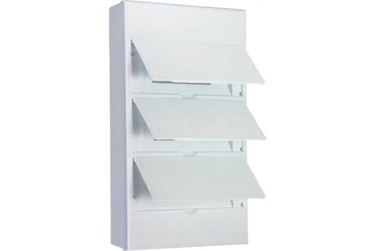 Бокс пластиковый Kranz KR-11-0337 ЩРН-П-36 IP41 белый (белая дверца)