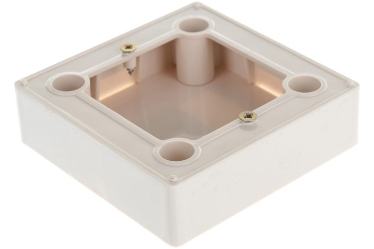 Бокс REXANT BN-01 для накладного монтажа, бежевый 51-0569-2 - изображение 3