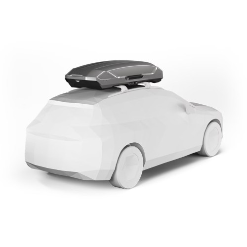 Бокс THULE Motion 3 XXL 232x92x45 см, титановый глянцевый, 600 л 639901 - изображение 3