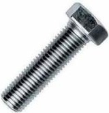 Болт  М 5 х 35 DIN933 оцинкованный