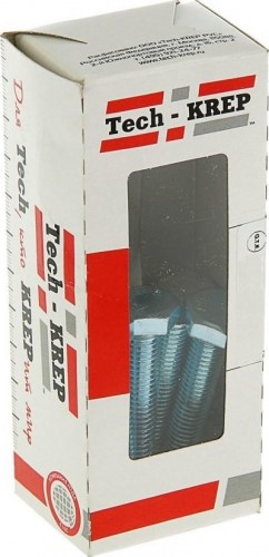 Болт Tech-KREP М20 х100 (уп. 5 шт.) DIN933 оцинкованный 126541