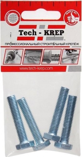 Болт Tech-KREP М24 х 60 (уп. 4 шт.) DIN933 оцинкованный 126545