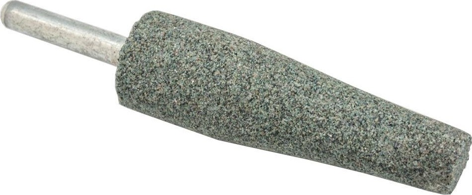Бор-фреза абразивная ПРАКТИКА 20х63 мм, карбид кремния, коническая хвост 6 мм 641-367