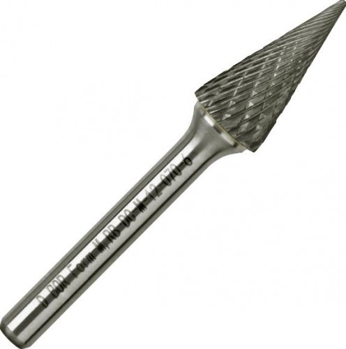 Бор-фреза по металлу  D.BOR форма M конус DC 6.0*18/63 хв. 6 мм D-RB-DC-M-06-063-6