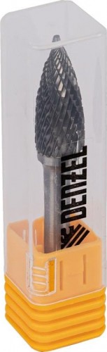 Бор-фреза по металлу  Denzel тип-G твердосплавная, параболическая заостренная, 12 мм 72049 - изображение 3