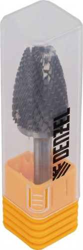 Бор-фреза по металлу  Denzel тип-F твердосплавная, параболическая, 16 мм 72046 - изображение 3