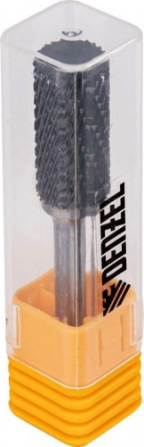 Бор-фреза по металлу  Denzel тип-А твердосплавная, цилиндрическая, 12 мм 72003 - изображение 3